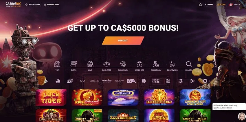 Casinonic Testimonial - Expert & Player Rankings (2026 )